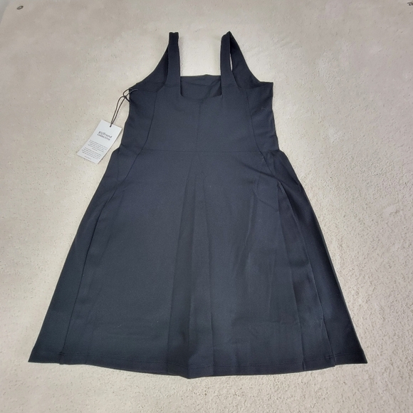 Girlfriend Collective Black Midnight Tommy Pickleball Unitard Dress Sz S NEW - Picture 6 of 11